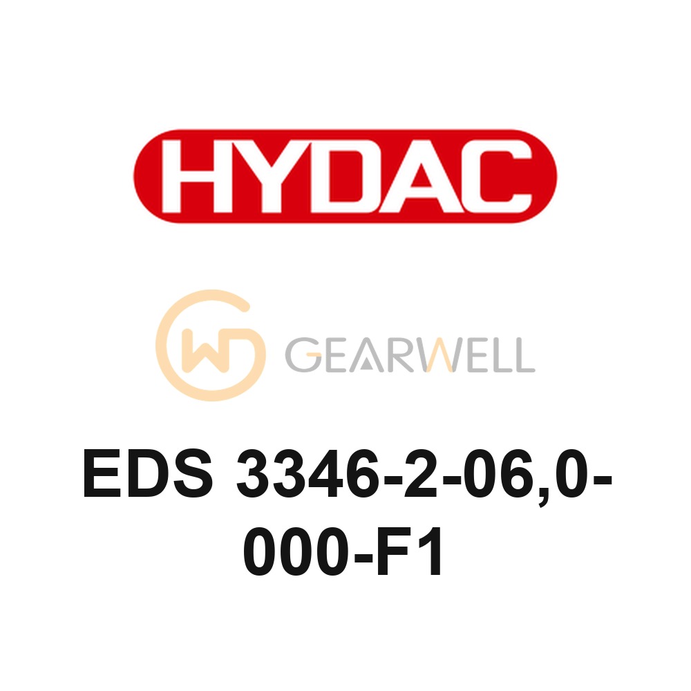 HYDAC EDS 3346-2-06,0-000-F1 EDS 3300 Electronic Pressure Switch