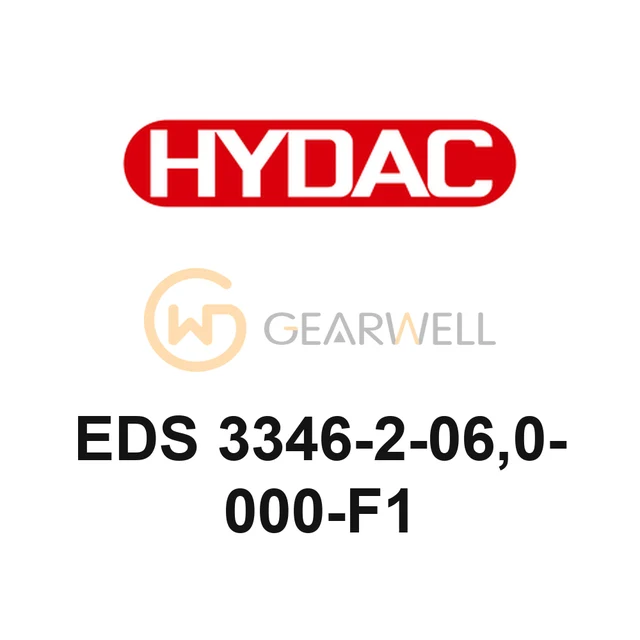 HYDAC EDS 3346-2-06,0-000-F1 EDS 3300 Electronic Pressure Switch