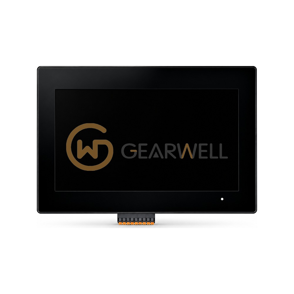IDEC HG2J-7UT22TF-B HG2J 7-inch TFT Touchscreen HMI, Black Bezel