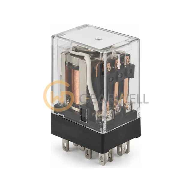 IDEC RN2S-NL-D24 RN Series DPDT Miniature Power Relay 24V DC, LED