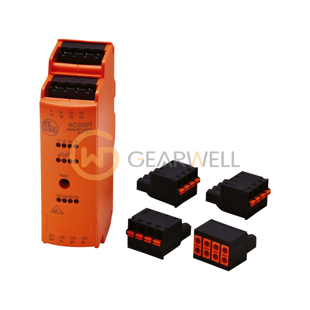 IFM AC3200 SmartL25 4DI 4DO T C AS-Interface Control Cabinet Module