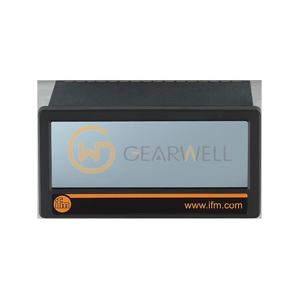 IFM DX2032 Multifunction display for monitoring revolution, speed and time