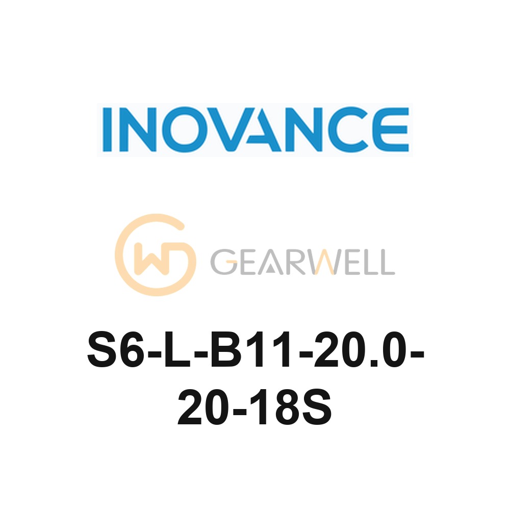INOVANCE S6-L-B11-20.0-20-18S S6 Servo Motor Power Cable with Brake