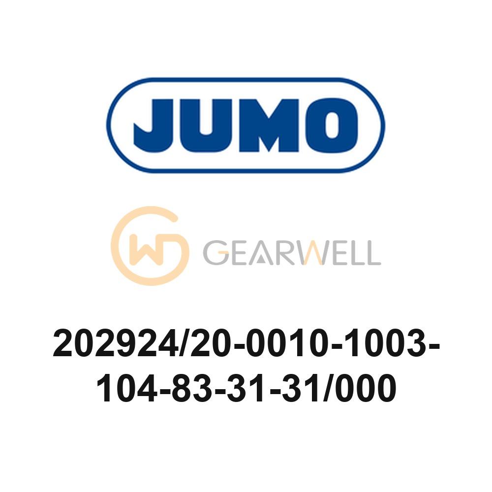 JUMO 202924/20-0010-1003-104-83-31-31/000 Conductivity Sensor