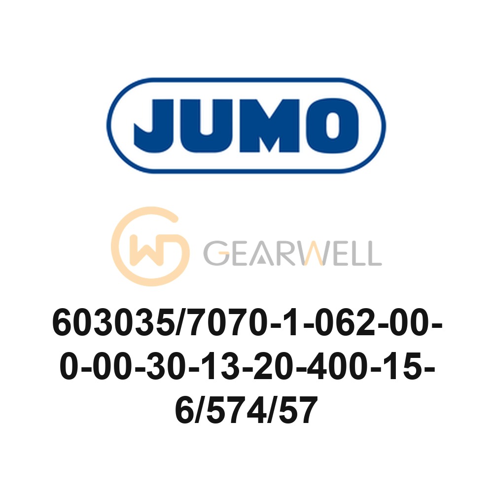 JUMO 603035/7070-1-062-00-0-00-30-13-20-400-15-6/574/57 Thermostat