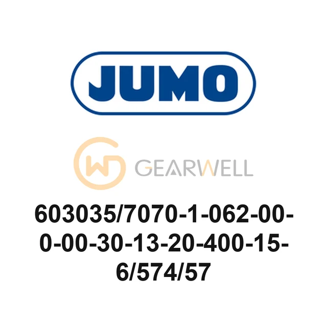 JUMO 603035/7070-1-062-00-0-00-30-13-20-400-15-6/574/57 Thermostat