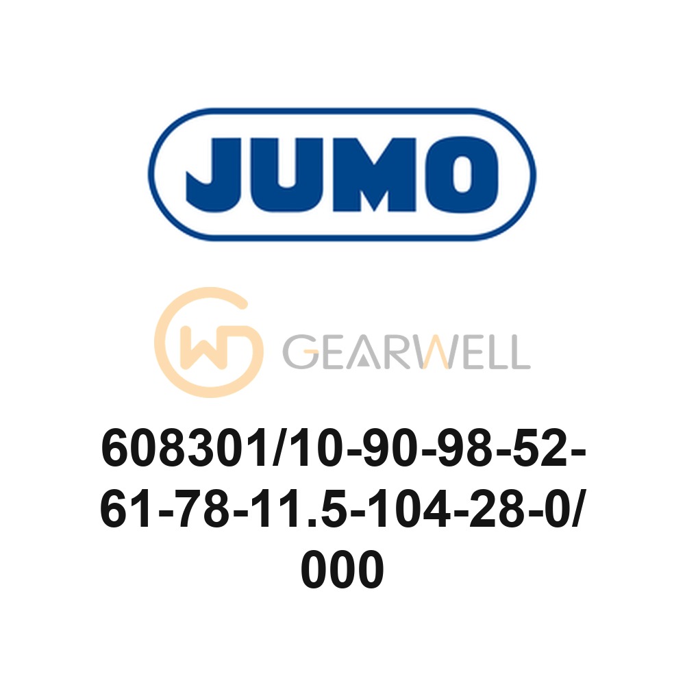 JUMO 608301/10-90-98-52-61-78-11.5-104-28-0/000 Temperature Switch