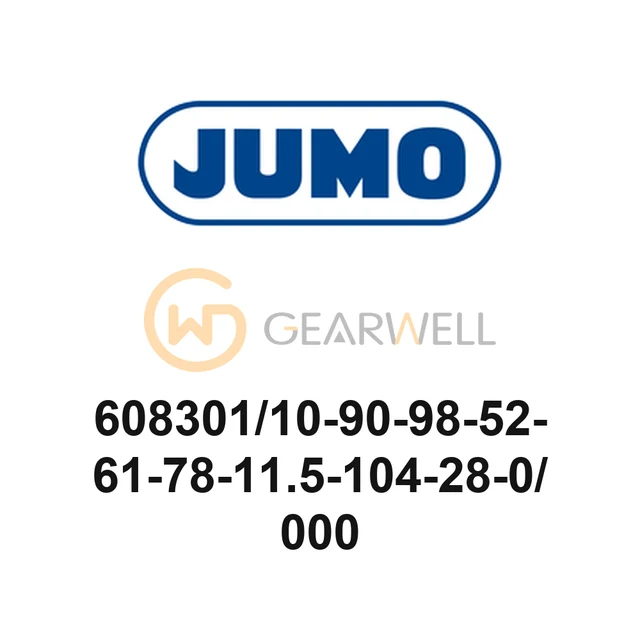 JUMO 608301/10-90-98-52-61-78-11.5-104-28-0/000 Temperature Switch