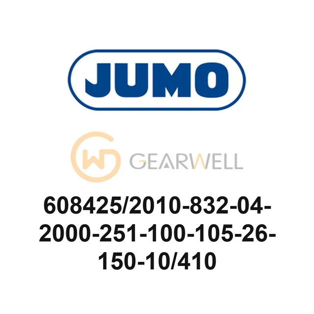 JUMO 608425/2010-832-04-2000-251-100-105-26-150-10/410 Thermometer