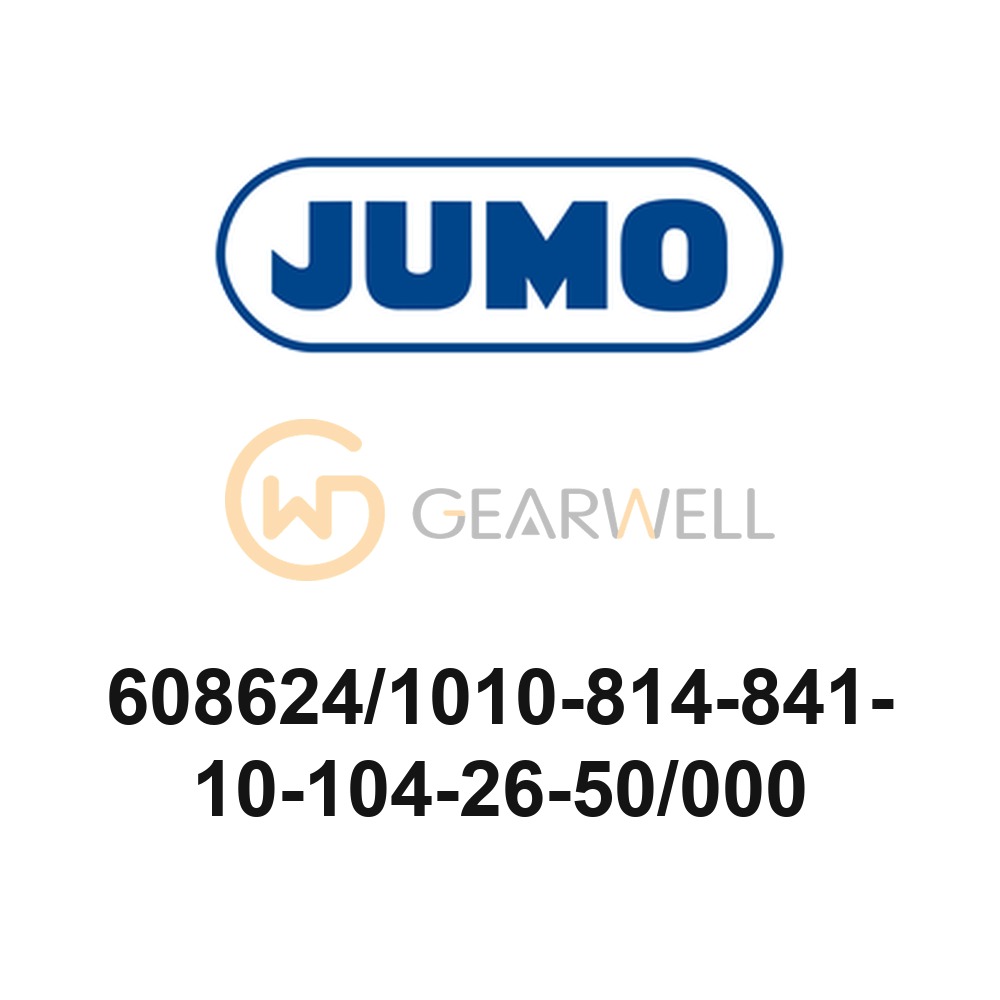 JUMO 608624/1010-814-841-10-104-26-50/000 Process Instrument