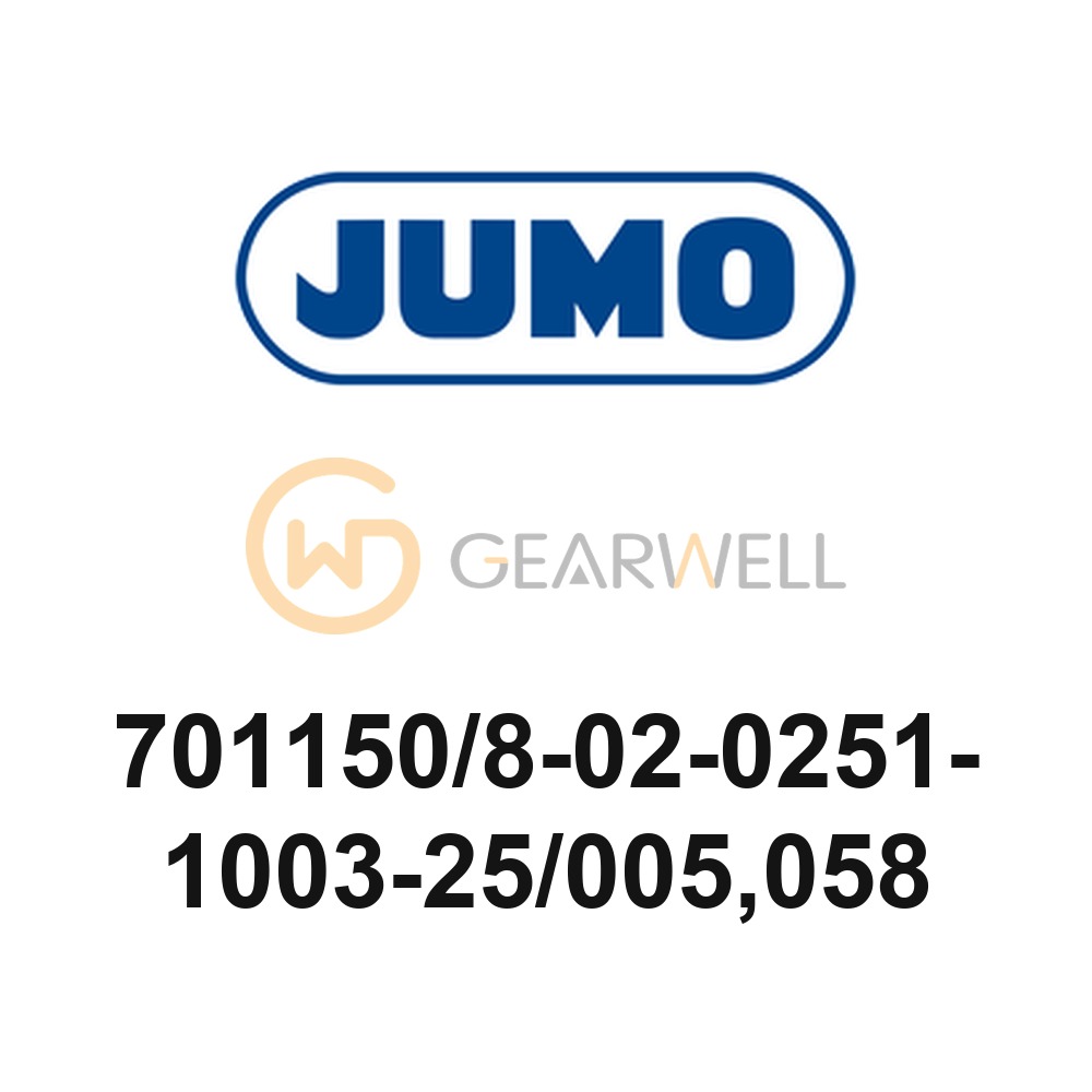 JUMO 701150/8-02-0251-1003-25/005,058 safetyM STB/STW