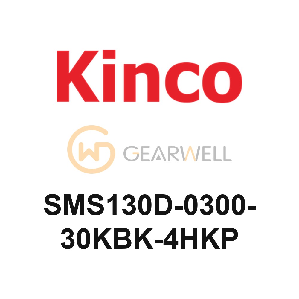 KINCO SMS130D-0300-30KBK-4HKP SMS AC Servo Motor