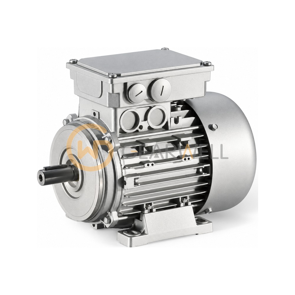 LENZE MDFMABR071-32C0C MD 0.37 kW Three-Phase AC Motor with Brake