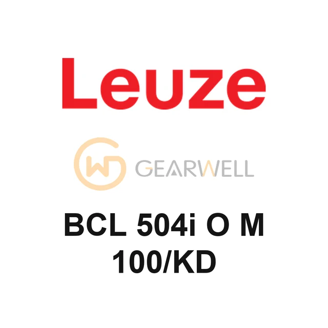 Leuze BCL 504i O M 100/KD BCL 500i Barcode Reader