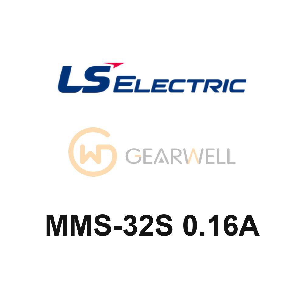 LS Electric MMS-32S 0.16A Metasol Manual Motor Starter