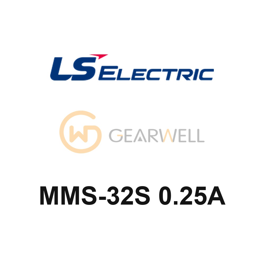 LS Electric MMS-32S 0.25A Metasol Manual Motor Starter