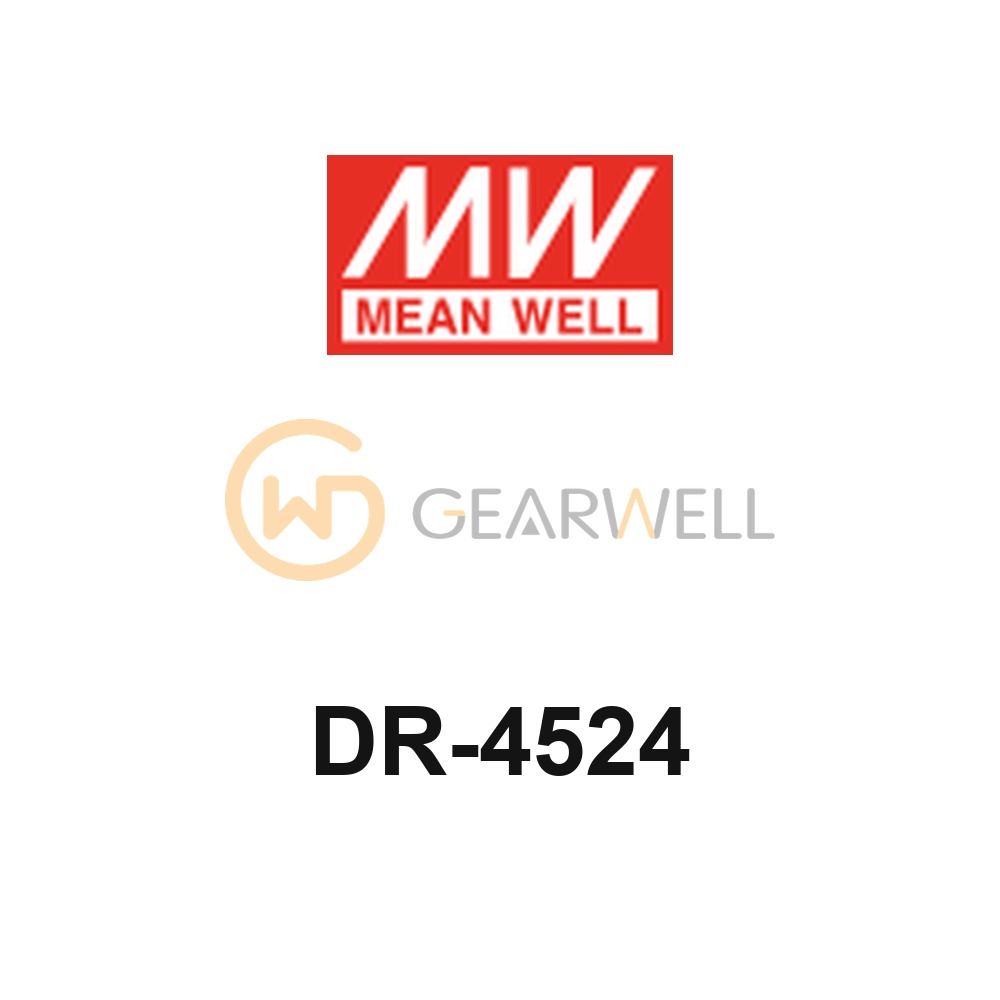 MEANWELL DR-4524 DR-45 Series 24 V 2 A DIN Rail Power Supply