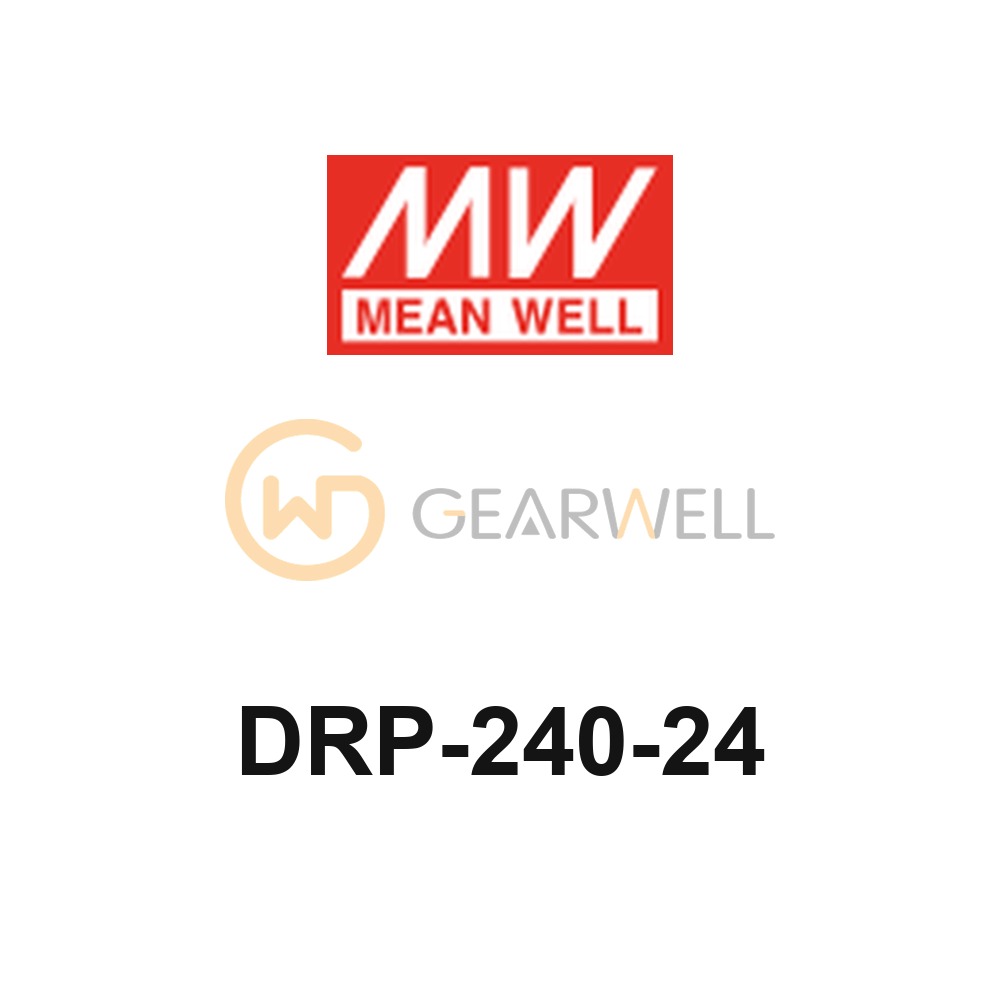 MEANWELL DRP-240-24 DRP-240 240W 24V DIN Rail Power Supply