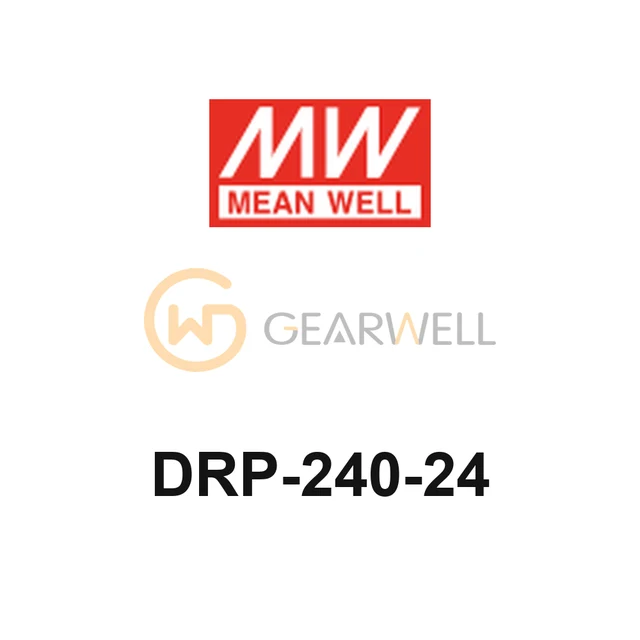 MEANWELL DRP-240-24 DRP-240 240W 24V DIN Rail Power Supply