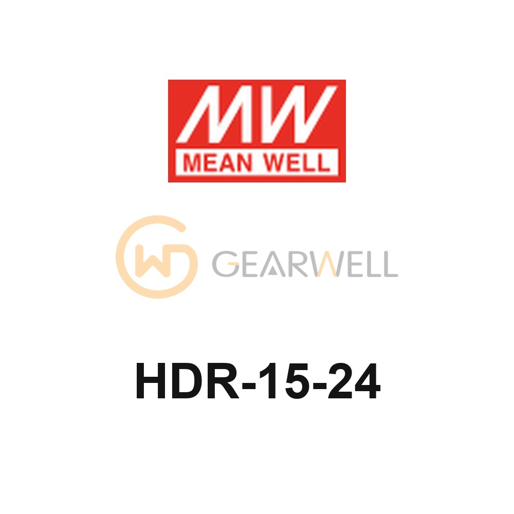 MEANWELL HDR-15-24 HDR-15 15W 24V Ultra Slim DIN Rail Power Supply