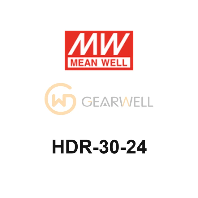 MEANWELL HDR-30-24 HDR-30 Series 24V 36W DIN Rail Power Supply