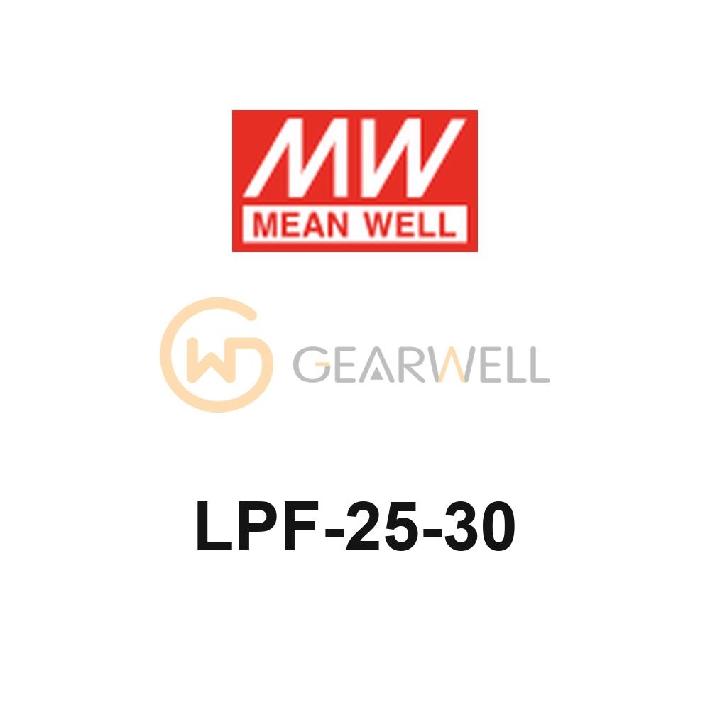 MEANWELL LPF-25-30 LPF-25 25W 30V LED Driver