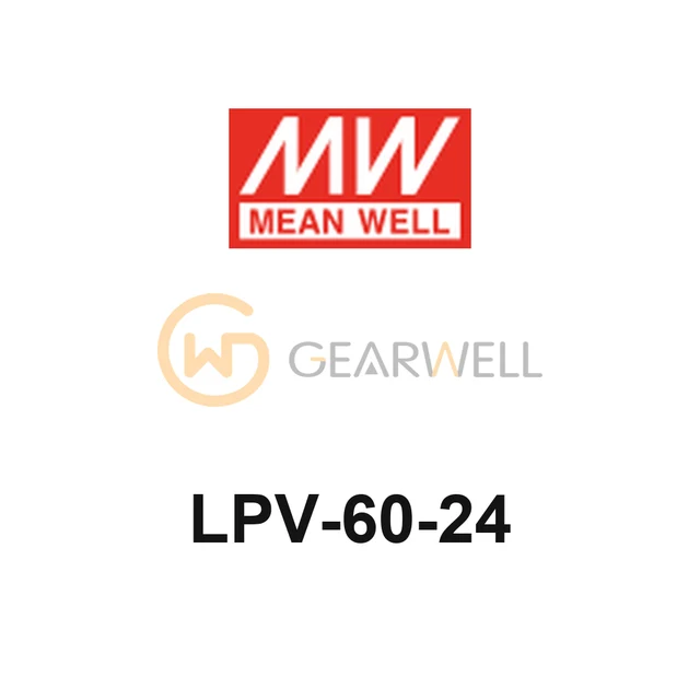 MEANWELL LPV-60-24 LPV-60 60W 24V IP67 Switching Power Supply