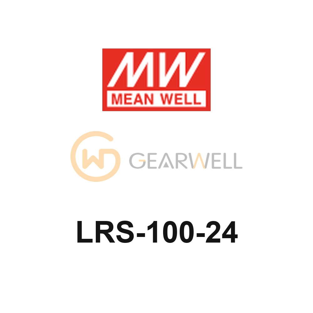 MEANWELL LRS-100-24 LRS-100 Series 24V 108W Enclosed Power Supply
