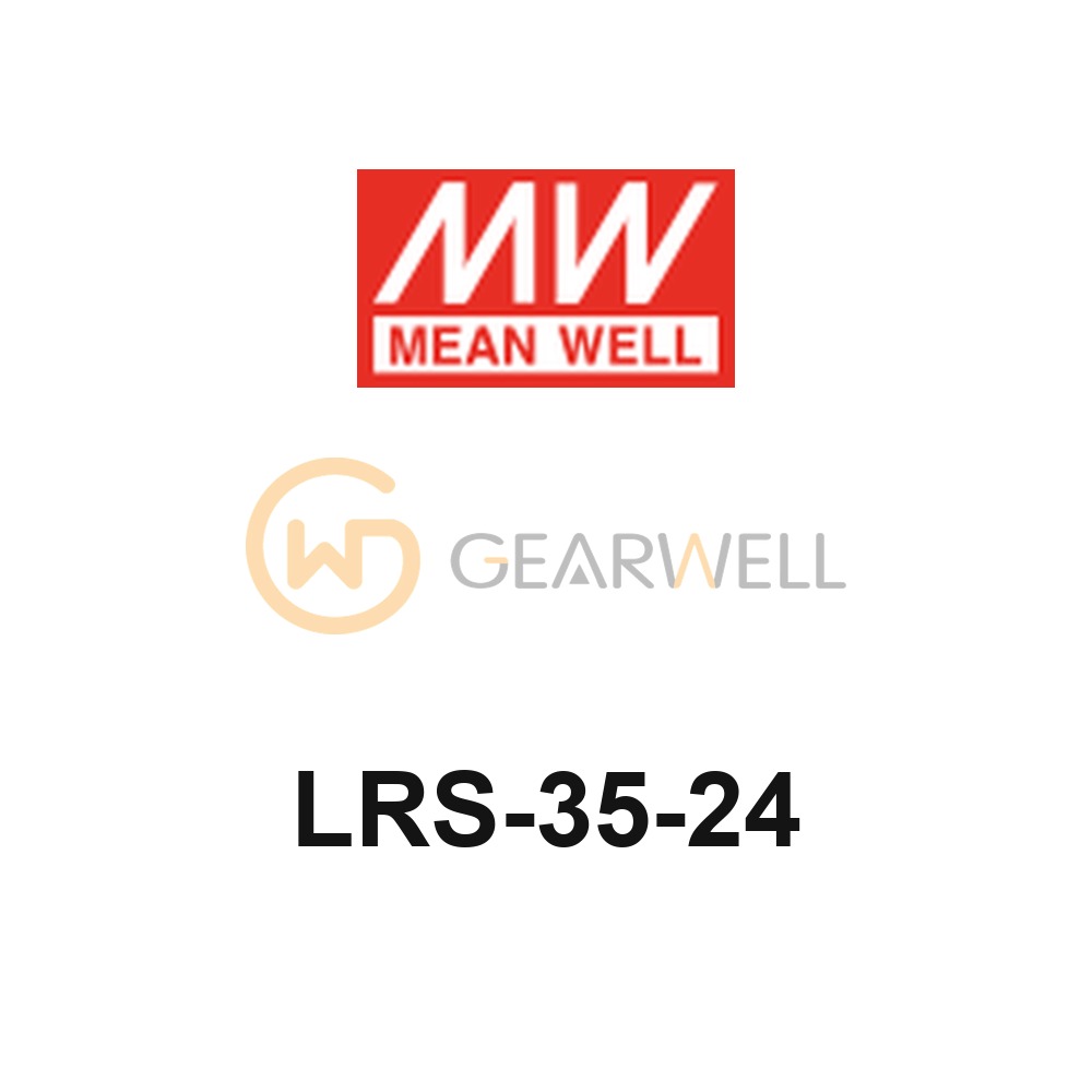 MEANWELL LRS-35-24 LRS-35 Series 24V 36W Enclosed Power Supply