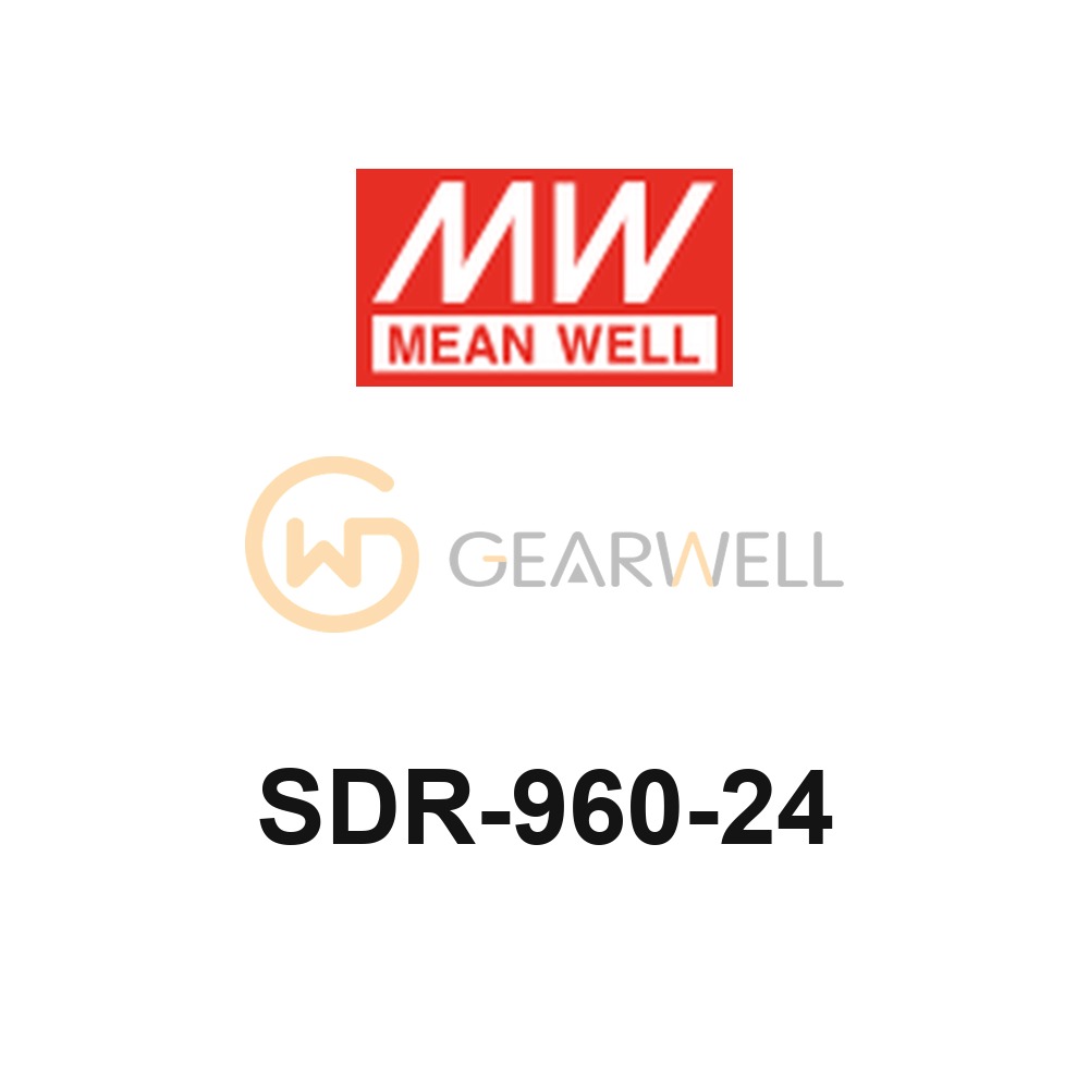 MEANWELL SDR-960-24 SDR-960 Series DIN Rail Power Supply with PFC