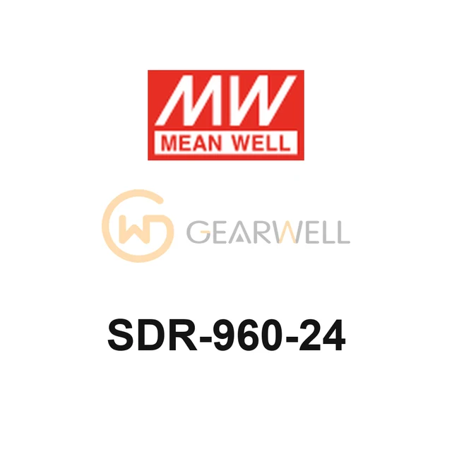 MEANWELL SDR-960-24 SDR-960 Series DIN Rail Power Supply with PFC