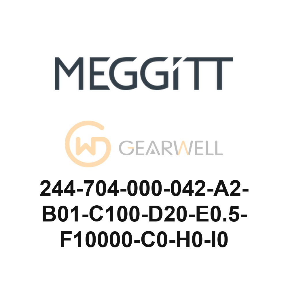 Meggitt 244-704-000-042-A2-B01-C100-D20-E0.5-F10000-C0-H0-I0