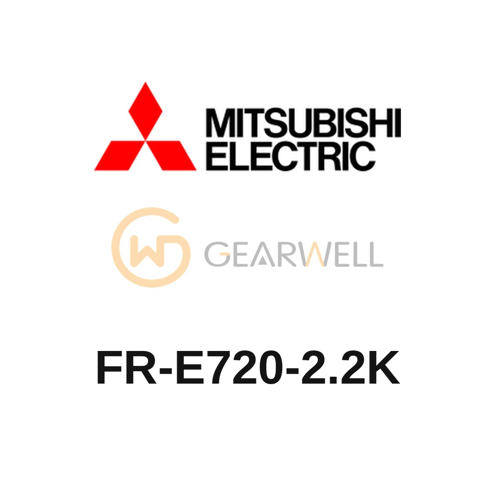 Mitsubishi Electric FR-E720-2.2K FR-E700 Compact inverter (three-phase 200V class)