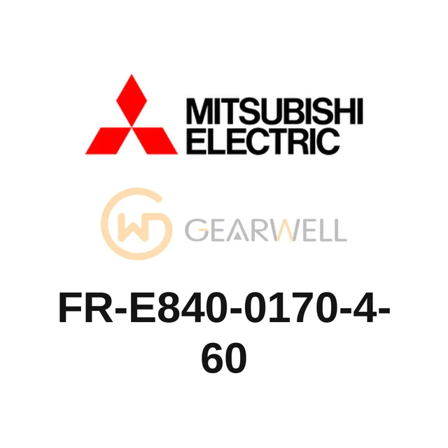 Mitsubishi Electric FR-E840-0170-4-60 FR-E800 Compact inverter (three-phase 400V class)