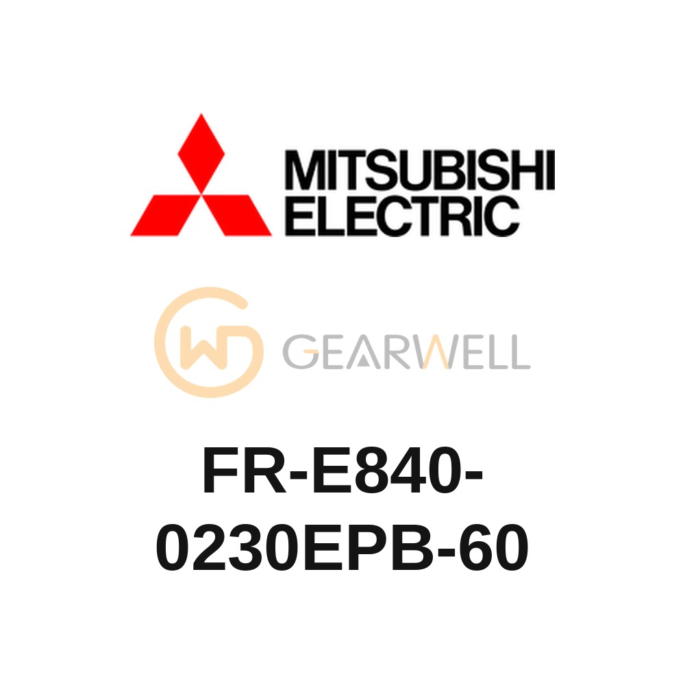 Mitsubishi Electric FR-E840-0230EPB-60 FR-E800 Compact inverter (three-phase 400V class)