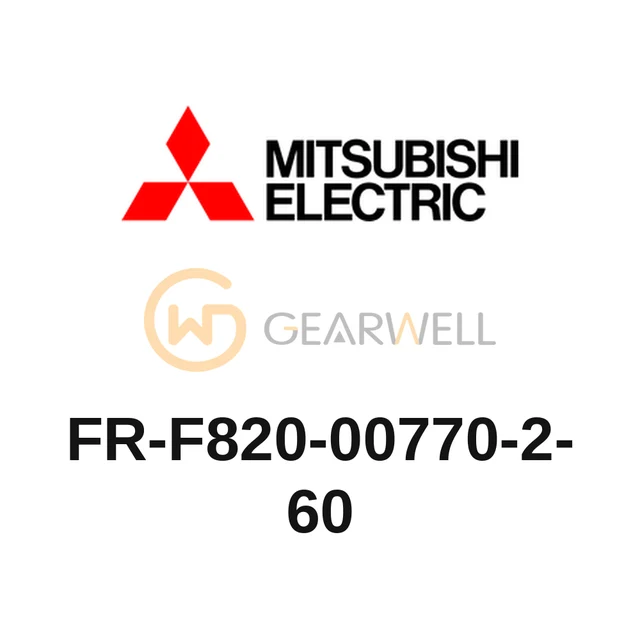 Mitsubishi Electric FR-F820-00770-2-60 FR-F800 Inverter (fan and pump, energy-saving)