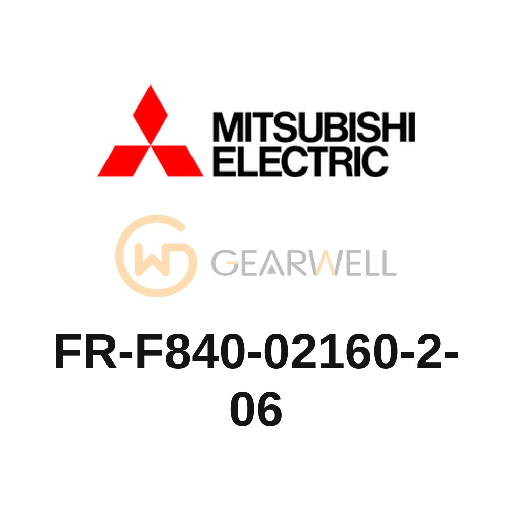 Mitsubishi Electric FR-F840-02160-2-06 FR-F800 Inverter (fan and pump, energy-saving)