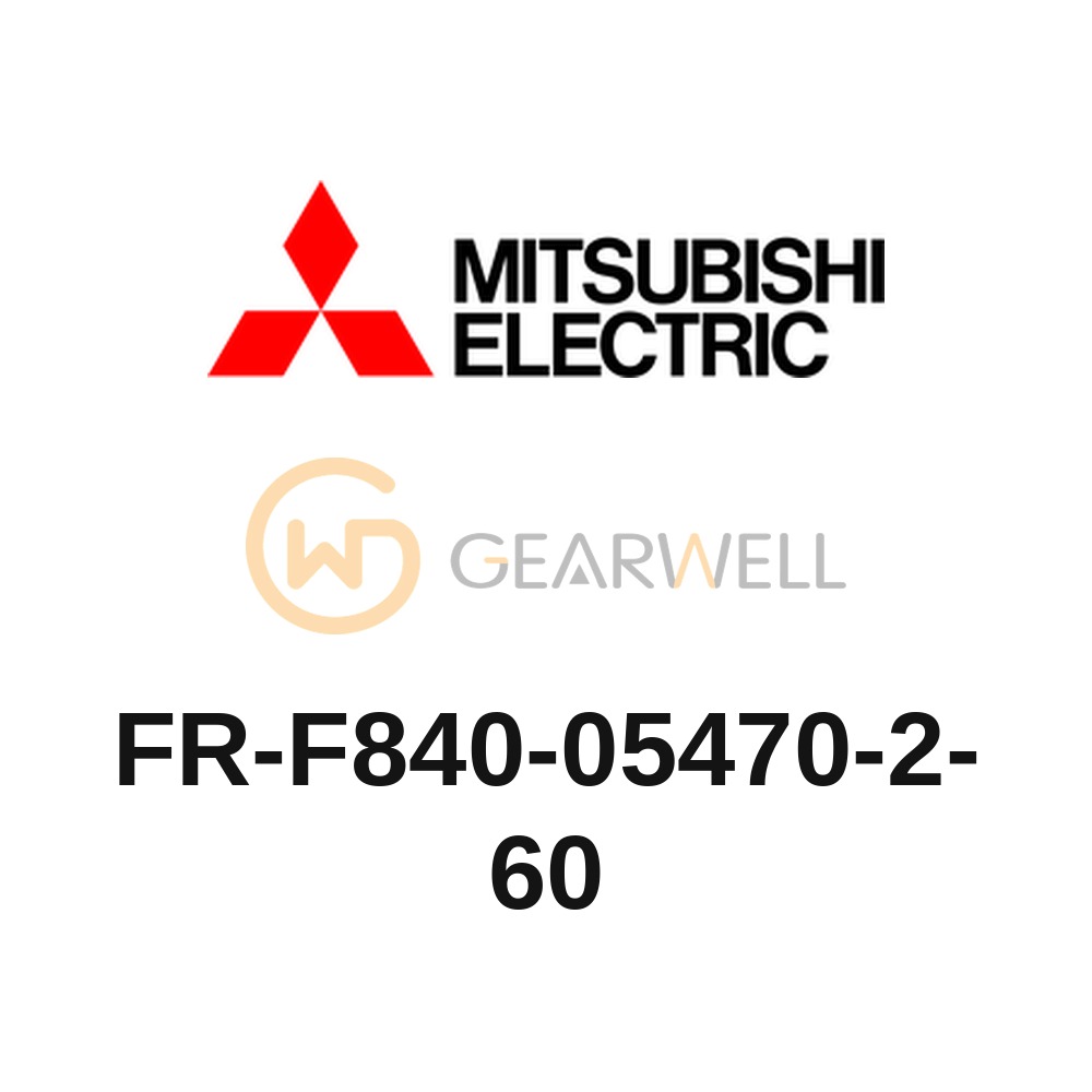 Mitsubishi Electric FR-F840-05470-2-60 FR-F800 Inverter (fan and pump, energy-saving)