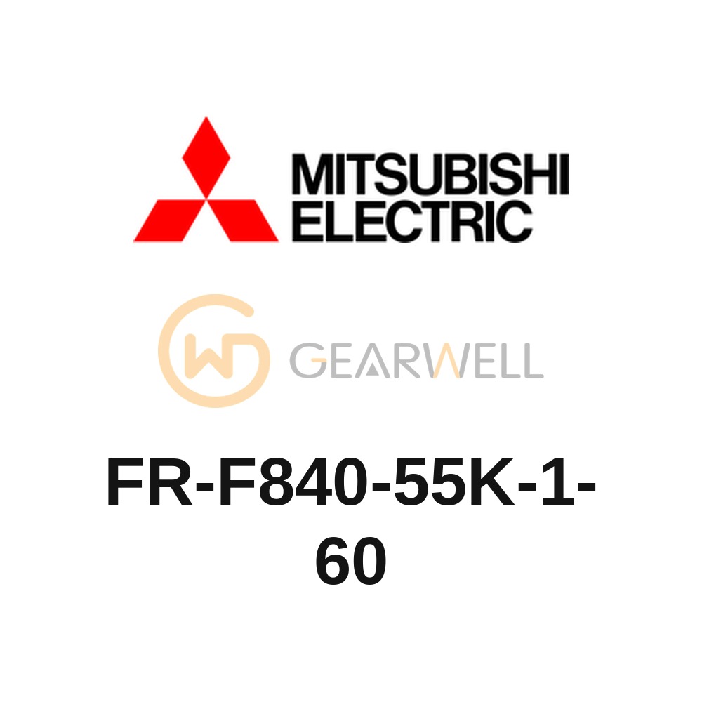 Mitsubishi Electric FR-F840-55K-1-60 FR-F800 Inverter (fan and pump, energy-saving)