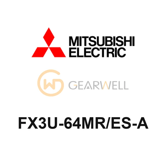 Mitsubishi Electric FX3U-64MR/ES-A MELSEC-F FX3U PLC Main Unit