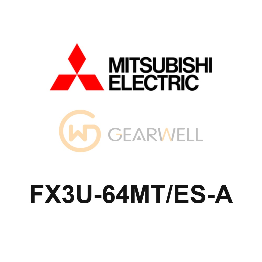 Mitsubishi Electric FX3U-64MT/ES-A MELSEC-F FX3U PLC Main Unit