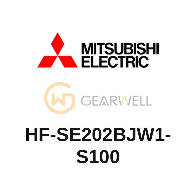 Mitsubishi Electric HF-SE202BJW1-S100 MR-E Super HF-SE AC servo motor (medium inertia, with brake)