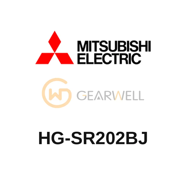 Mitsubishi Electric HG-SR202BJ MR-J4 / HG-SR series (2000 r/min, medium inertia, medium capacity) AC servo motor with electromagnetic brake and oil seal