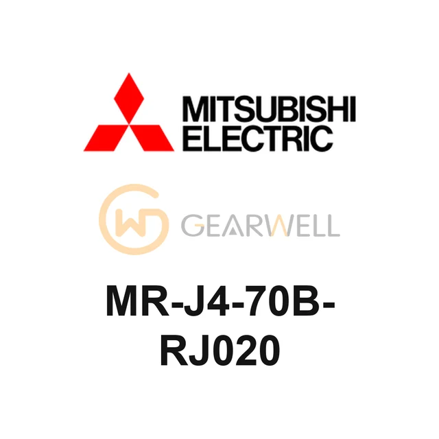 Mitsubishi Electric MR-J4-70B-RJ020 MELSERVO-J4 Servo Amplifier