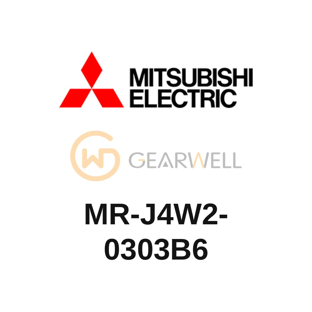 Mitsubishi Electric MR-J4W2-0303B6 MELSERVO-J4 MR-J4W2-B 2-axis servo amplifier (48/24 VDC, SSCNET III/H)