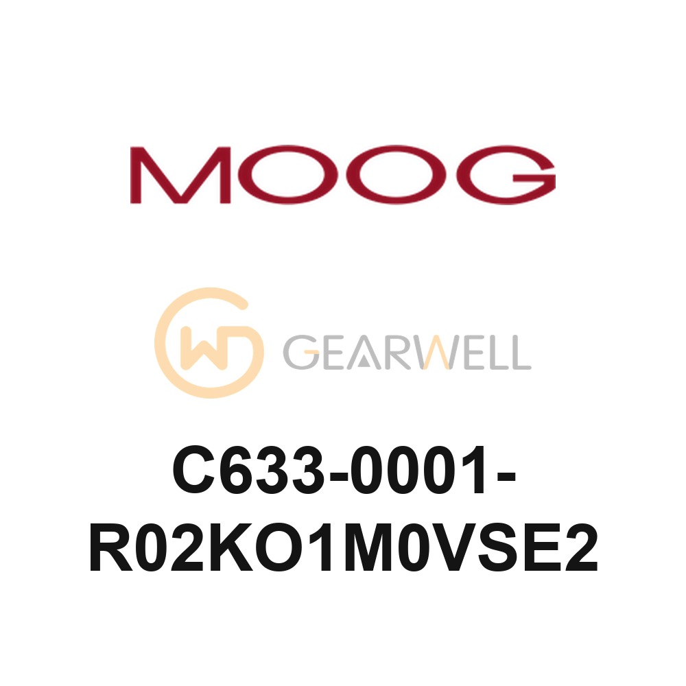 Moog C633-0001-R02KO1M0VSE2 Servo Valve