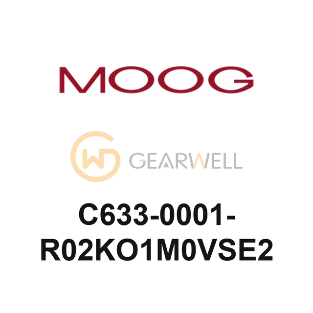 Moog C633-0001-R02KO1M0VSE2 Servo Valve