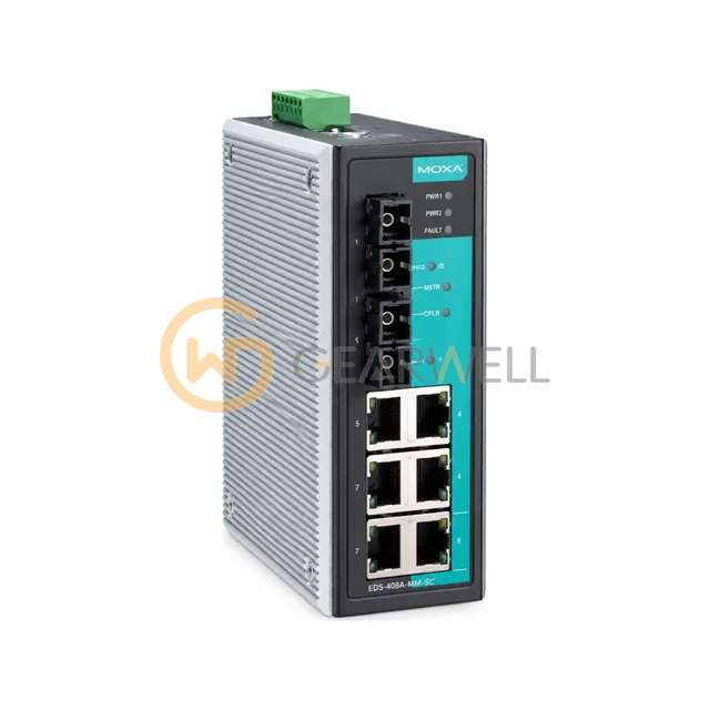 MOXA EDS-408A-MM-SC EDS-408A Layer 2 Managed Ethernet Switch