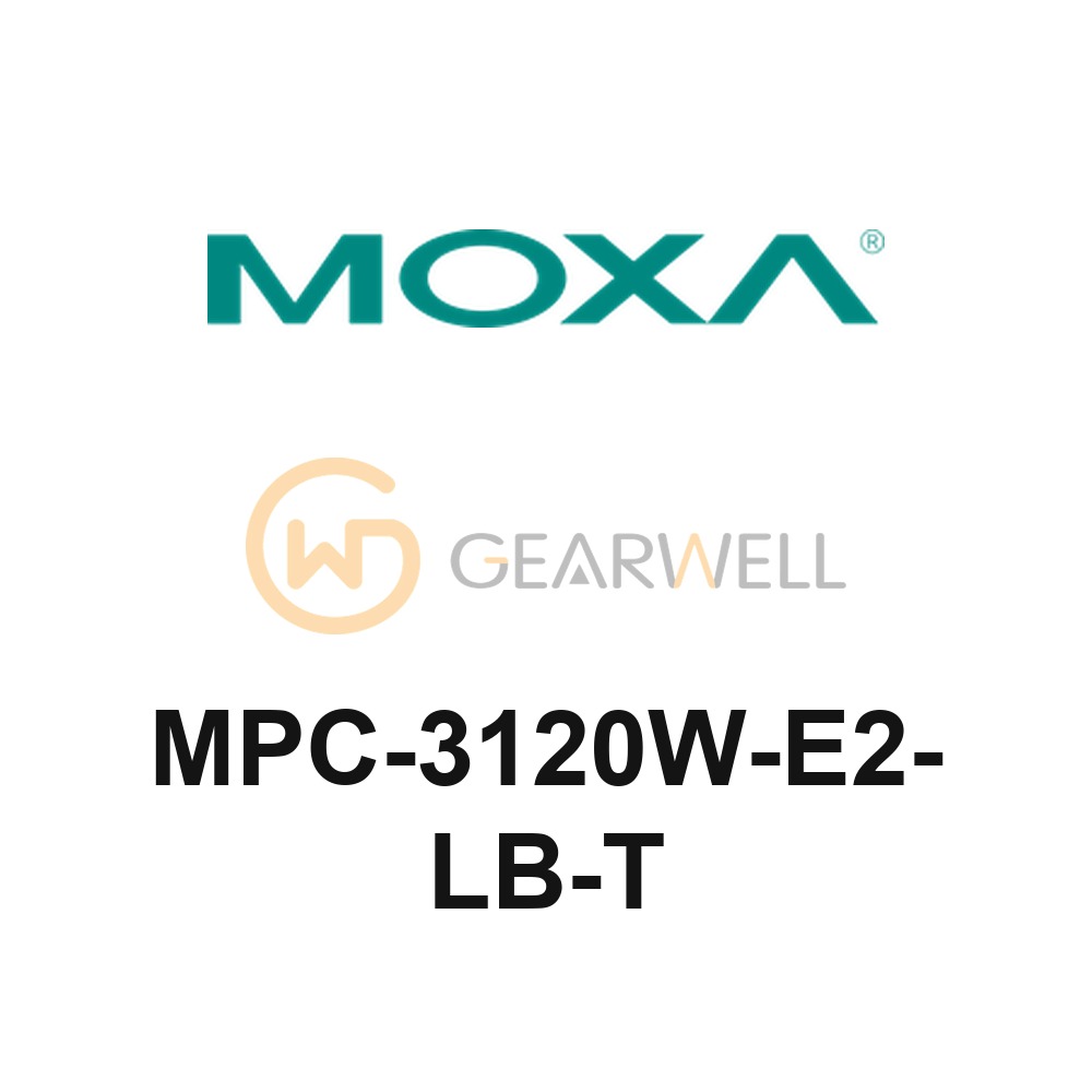 MOXA MPC-3120W-E2-LB-T MPC-3120W 12.1-inch Panel Computer