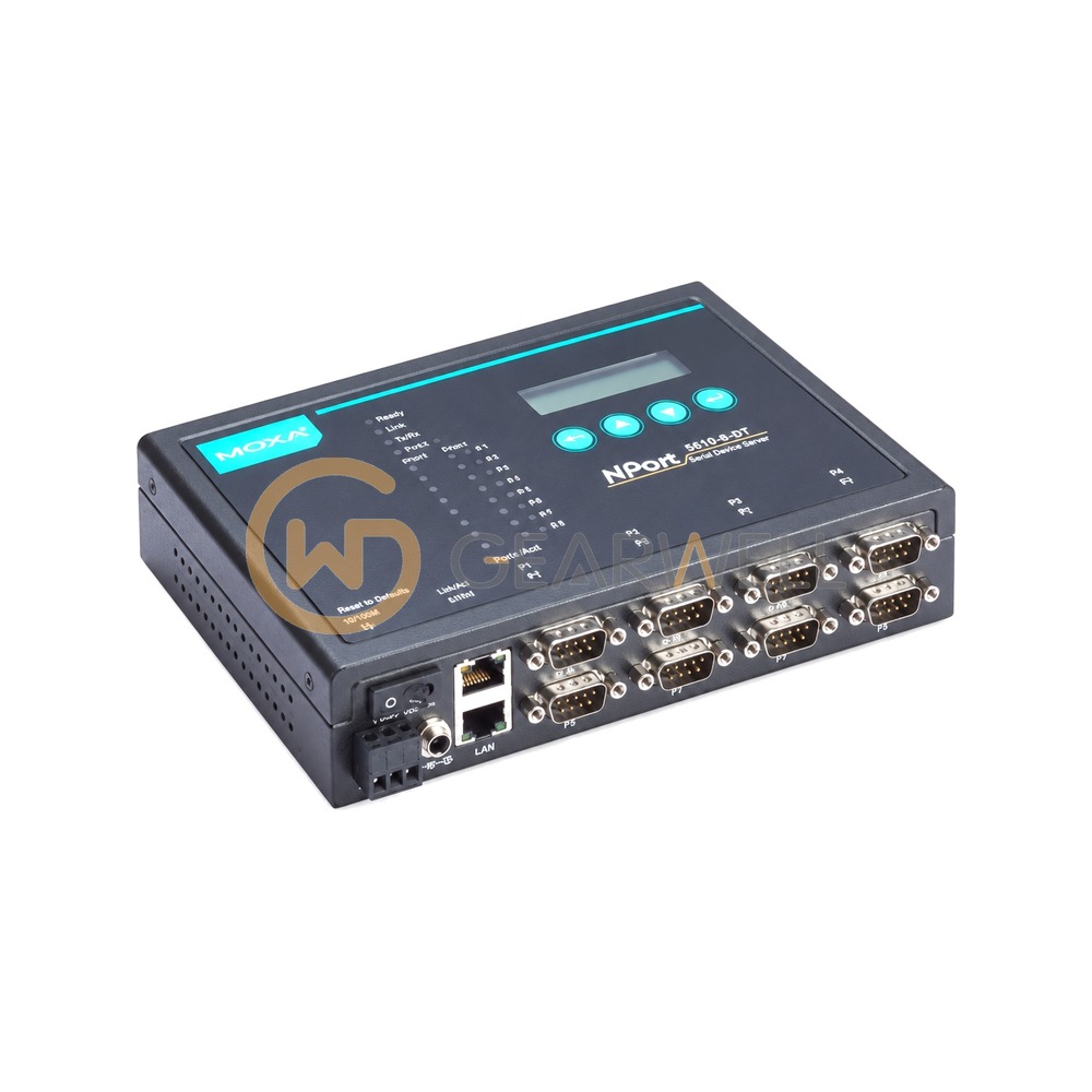 MOXA NPort 5610-8-DT Serial Device Server